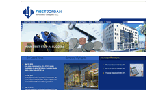 Desktop Screenshot of firstjordan.com.jo